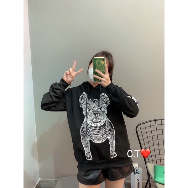 [ Mua Ngay ] Áo nỉ sweater, nỉ nam nữ form rộng dài tay freesize 40kg_65kg mặc siêu đẹp