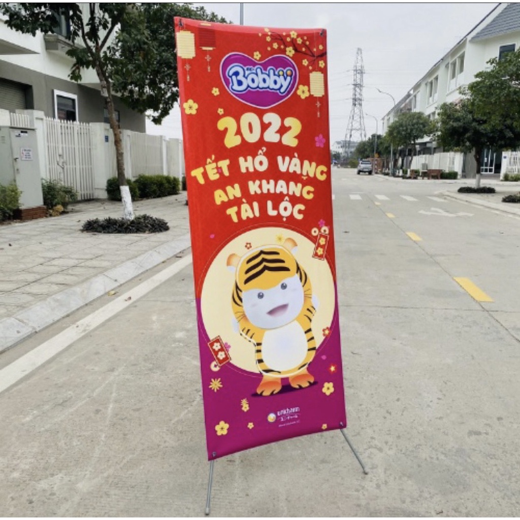 Standee chữ X điều chỉnh được kích thước, Giá treo hình ảnh quảng cáo nhập khẩu chính hãng, standee điều chỉnh đa năng