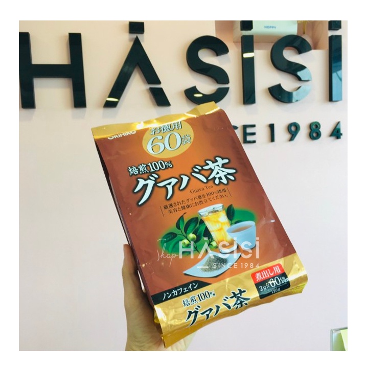 Trà Ổi Hỗ Trợ Giảm Cân ORIHIRO - Guava Tea (120g  - 60 Gói)