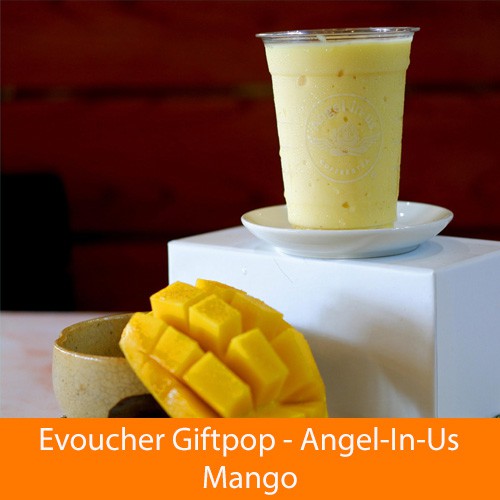 Hà Nội, Hồ Chí Minh [Evoucher] Phiếu mua hàng Angel-In-Us - Mango Fruit Tea (Trà trái cây tươi vị Xoài)