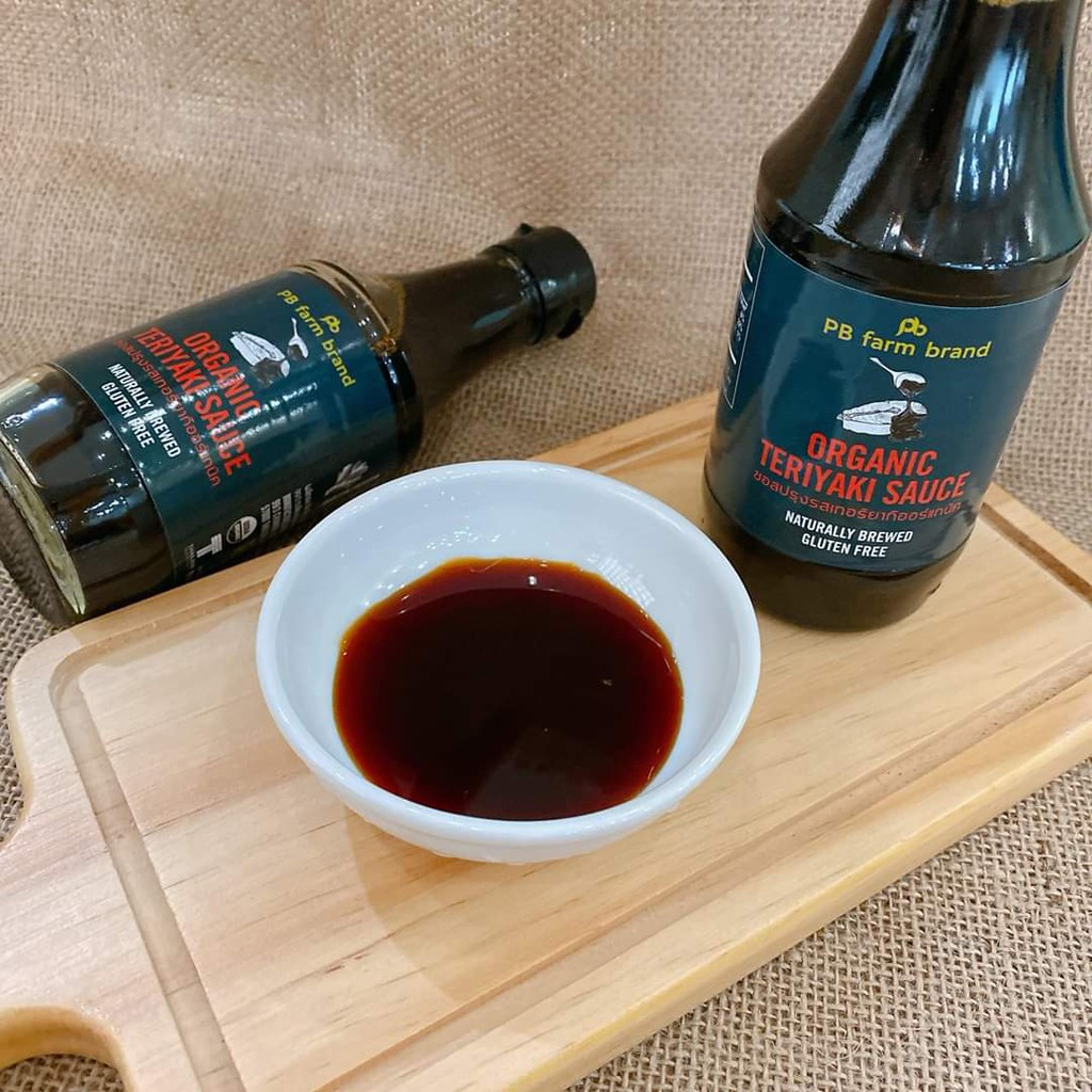 Nước sốt Teriyaki hữu cơ PB farm brand - Organic Teriyaki Sauce 200ml