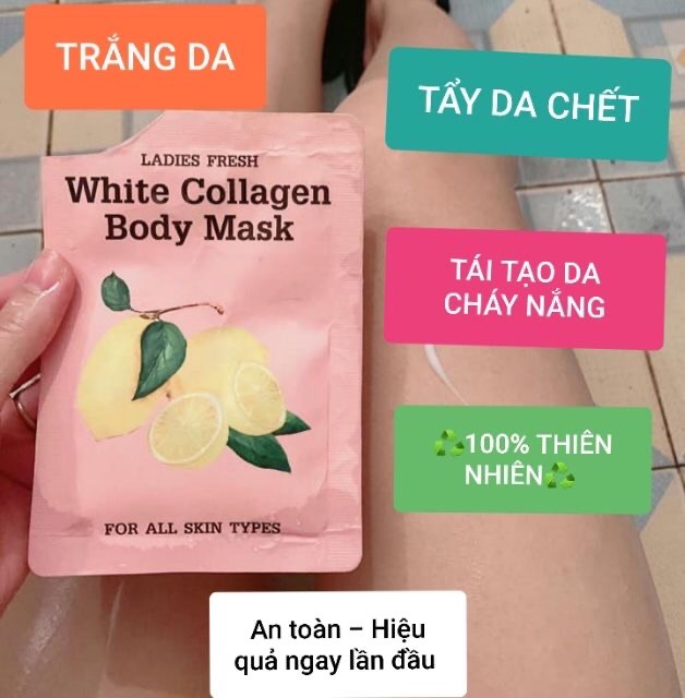 [ CHÍNH HÃNG 100%]COMBO Ủ TRẮNG CHANH VÀ BODY CHANH LEMON