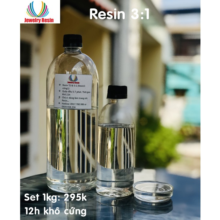 Keo Epoxy Resin Trong Suốt Cứng