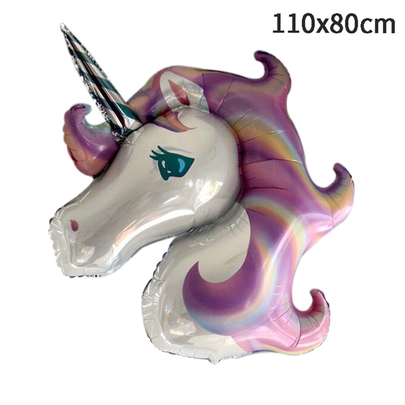 1 Set Bong Bóng Trang Trí Tiệc Sinh Nhật 1 Tuổi Hình Kỳ Lân