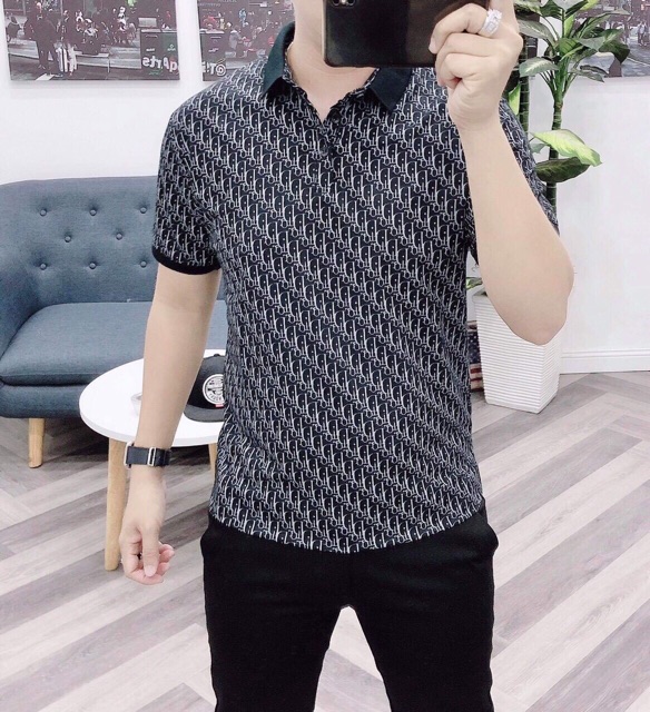 Áo thun nam Quảng Châu cao cấp D có size lớn người trên 80kg