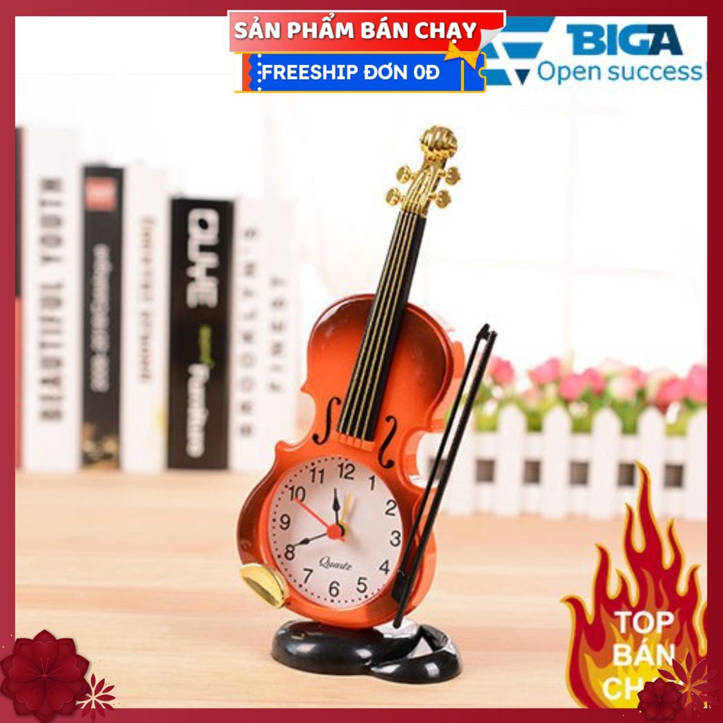 Đồng Hồ Cơ Để Bàn Trang Trí - Có Báo Thức T6 Tròn - Tùy Chọn Dáng