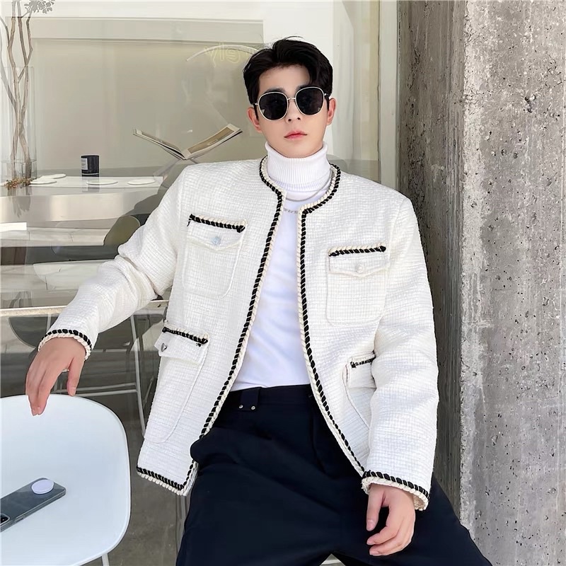 ÁO KHOÁC DẠ TWEED NAM |TAHISHOP|