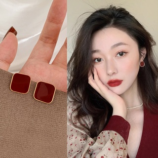 Bông tai mạ bạc 925 hình giọt nước sang trọng