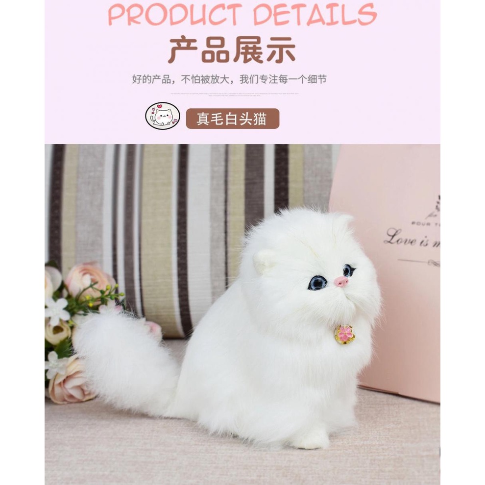 Búp Bê Hình Chú Mèo Dễ Thương Dùng Làm Quà Tặng Sinh Nhật Cho Bé