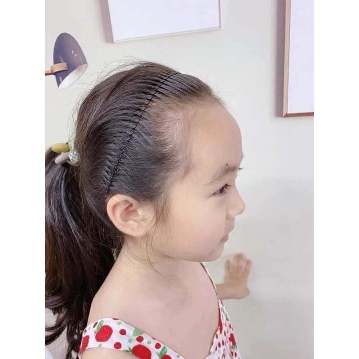 Xược cài tóc dạng lò xo làm gọn tóc