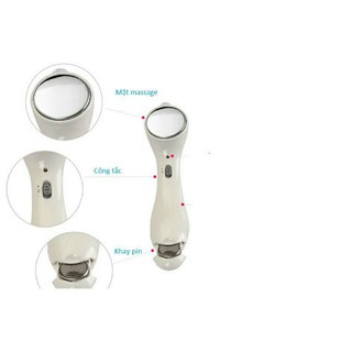 Máy massage mặt bằng ion dưỡng trắng da
