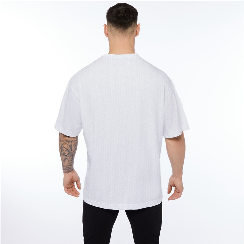 Áo thun lưới tay ngắn thời trang cho nam