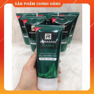 Gel vuốt tóc Romano Classic Siêu cứng 150g