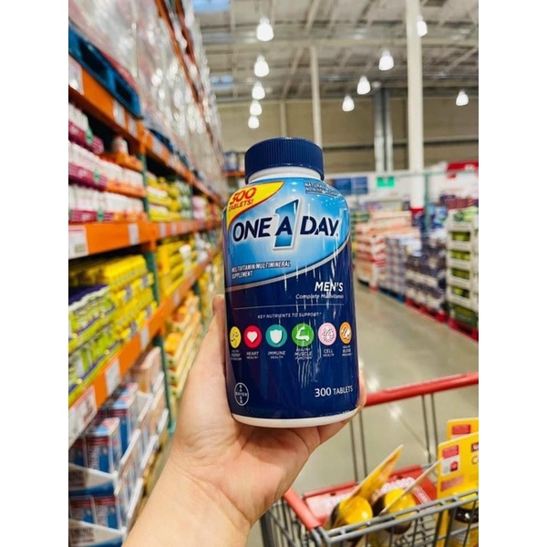 Viên uống vitamin One A Day Men của Mỹ 300 viên