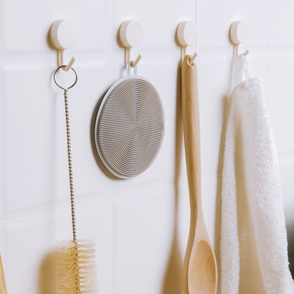 Bộ 10 Móc Dán Tường Treo Đồ Đa Năng Tiện Dụng