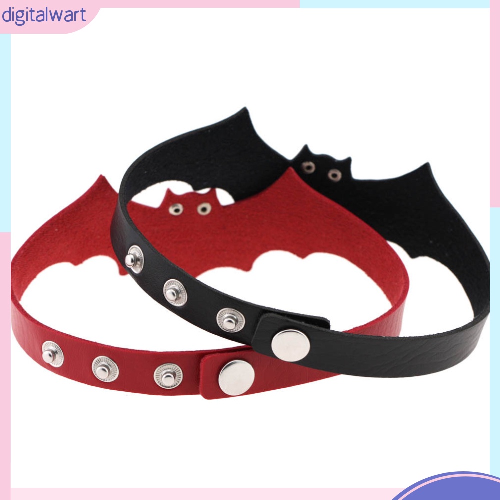 Vòng Cổ Choker Giả Da Hình Dơi Phong Cách Cá Tính Dành Cho Cả Nam Và Nữ