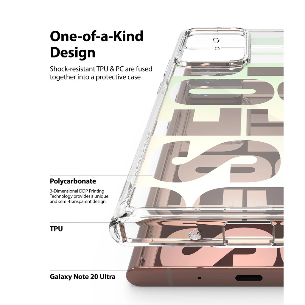 [THIẾT KẾ MỚI] Ốp lưng Galaxy Note 20 /Note 20 Ultra Ringke Fusion Design - Nhập khẩu Hàn Quốc | BigBuy360 - bigbuy360.vn