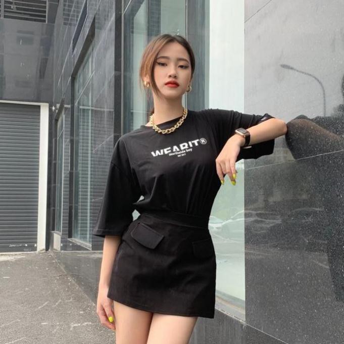 Áo thun tay lỡ WEA, Áo phông Unisex Form Rộng mùa Hè | BigBuy360 - bigbuy360.vn