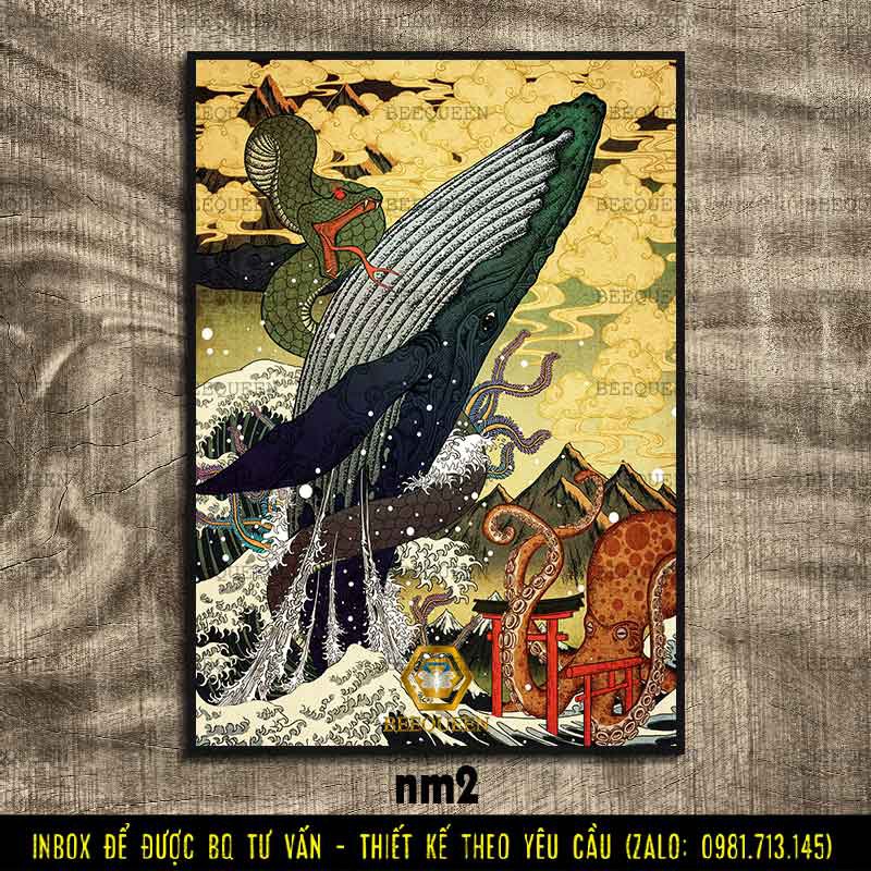 3 Lựa Chọn Tranh Phong Cách Nhật - Album 1