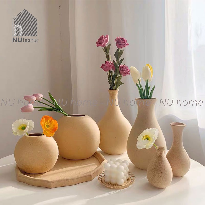 nuhome.vn | Bình hoa, khung ảnh, khay trang trí bằng gỗ phong cách cổ điển, phụ kiện chụp sản phẩm phong cách cổ điển