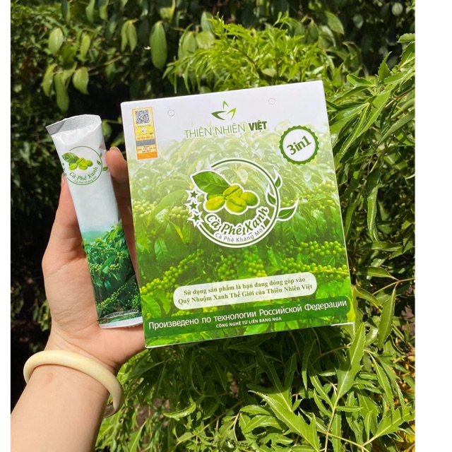 Cà Phê Xanh Kháng Mỡ