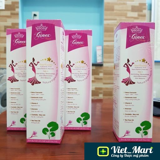 Gel Vệ sinh phụ nữ GINEX NANO 180ml