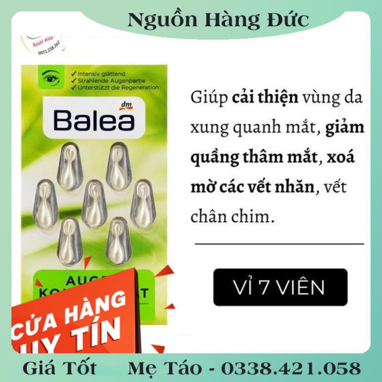 [auth] Viên nang dưỡng da Balea Đức [Hot] - Date mới Đủ Bill