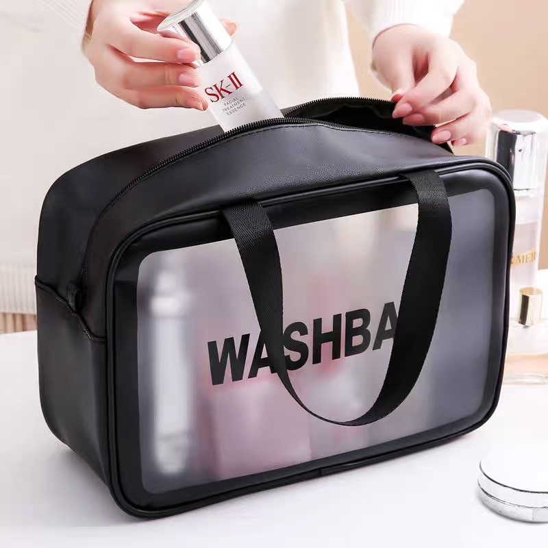 [SẴN HCM] Túi đựng mỹ phẩm WASHBAG loại 1 hàng đẹp 3 size 3 màu đựng đồ trang điểm đồ cá nhân chống thấm nước CỰC HOT