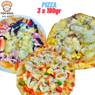 - combo 3 pizza bò, tôm mực, ghẹ nghêu