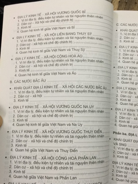 Sách - Địa lí kinh tế - xã hội Châu Âu