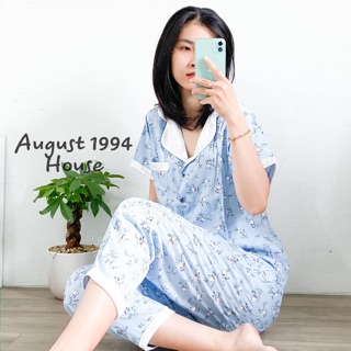 Đồ bộ mặc nhà - Hoa nhí xô đũi