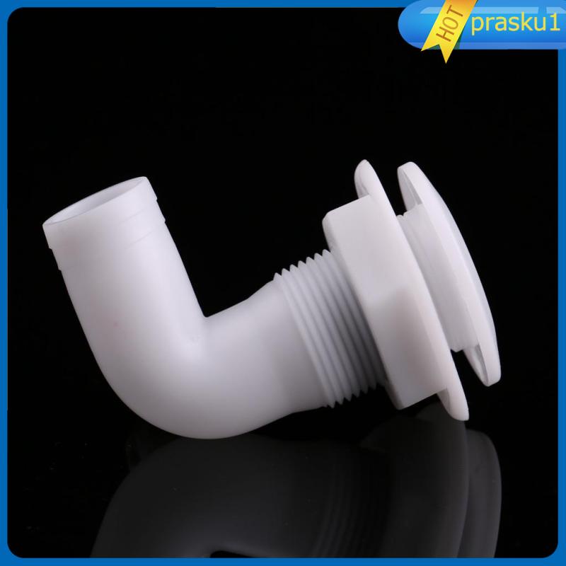 Đầu nối tàu thuyền bằng nhựa trắng 90 độ 2x1'' | BigBuy360 - bigbuy360.vn