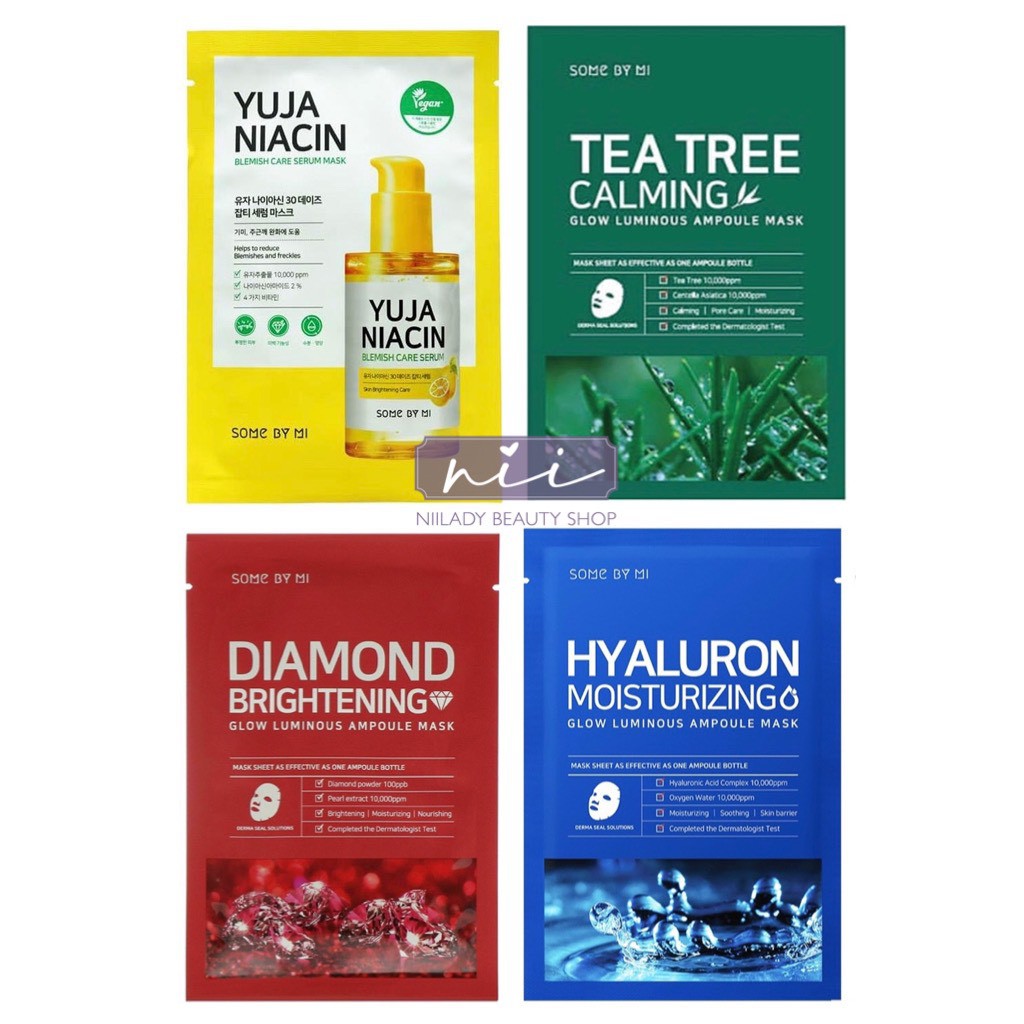 Mặt nạ tinh chất Some By Mi Glow Luminous Ampoule Mask