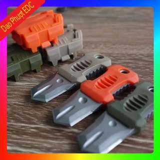 Dao Phượt EDC - Thép Không Gỉ - Võ Nhựa Chắc Chắn - Có Thể Tách Tháo Võ - Hàng Có Sẵn