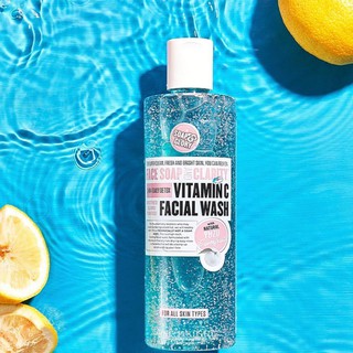 Gel rửa mặt làm sắng da Soap & Glory Vitamin C Facial Wash 350ml hàng xách tay Mỹ