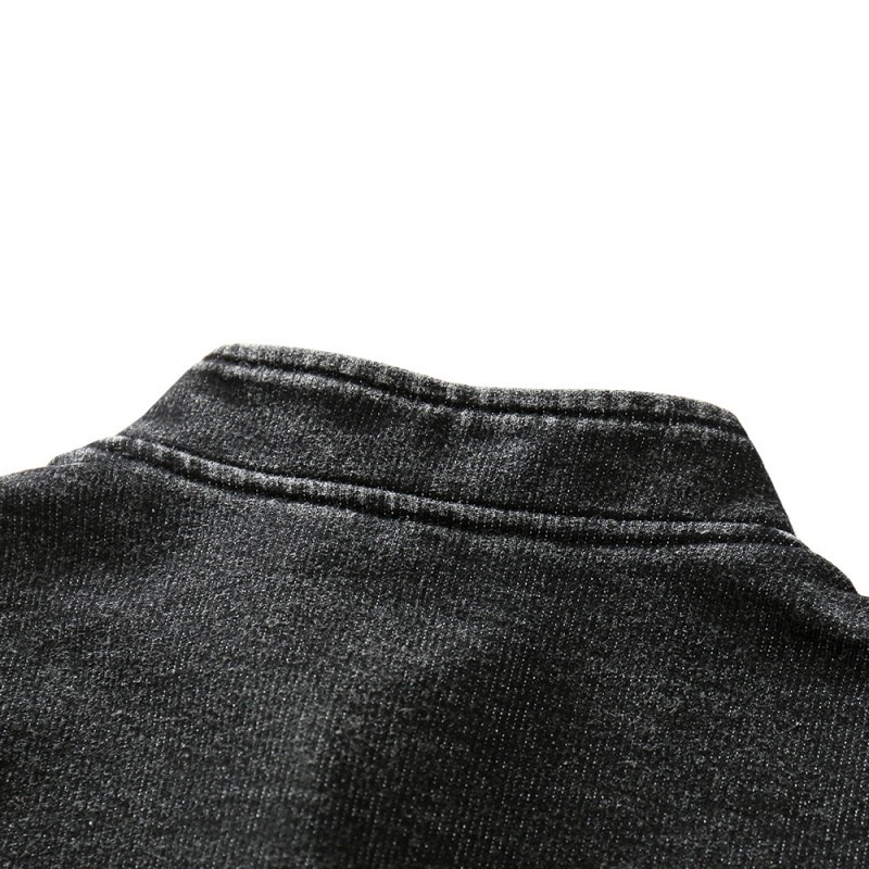 Bộ đồ liền thân chất liệu vải jean kiểu dáng dễ thương cho bé