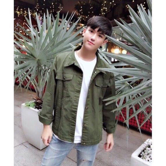 Áo Khoác KAKI Nam Nữ chống nắng đi nắng cho mùa Hè BTS Nhiều Màu Cực Chất Unisex KK011 jean kaki - T&A STORE .