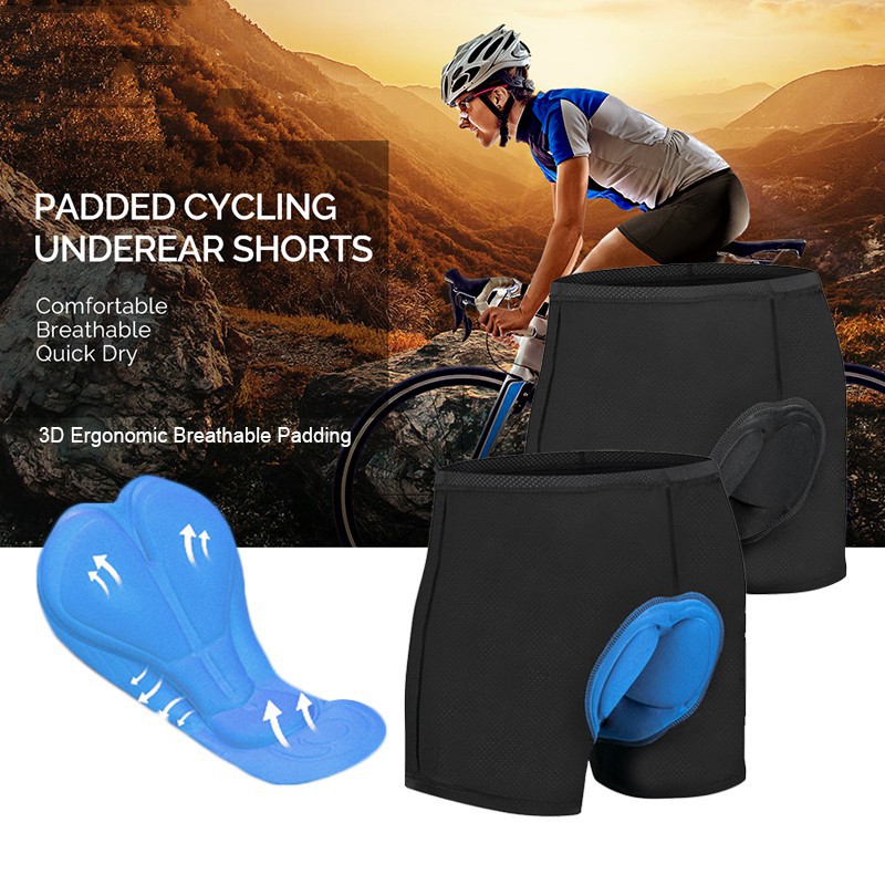 Globetrotter【COD &amp; Hàng sẵn sàng】Quần đùi đi xe đạp có đệm gel 3D