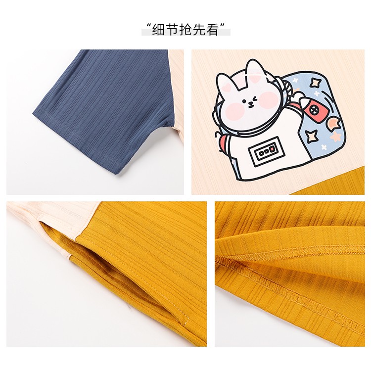[Ready Stock]Little Bear Sleepwear Women Short Sleeve Night Dress Cute Cotton Pyjamas | BigBuy360 - bigbuy360.vn