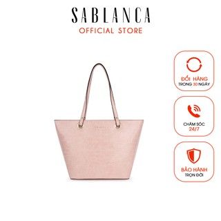 Túi Tote Cỡ Lớn Họa Tiết Vân Da Rắn Sablanca 5051TO0038
