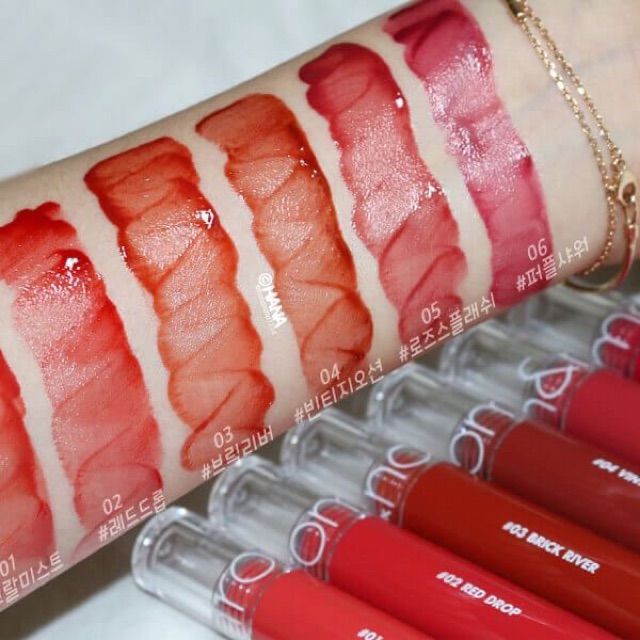 ( sẵn ) Son tint nước siêu lì ROMAND GLASTING WATER TINT 4g | BigBuy360 - bigbuy360.vn