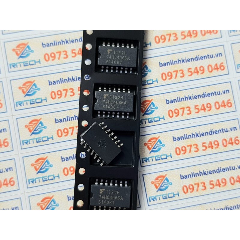 ​[Combo 5 chiếc] TC74HC4066AF 74HC4066A 5.2mm IC số SOP-14