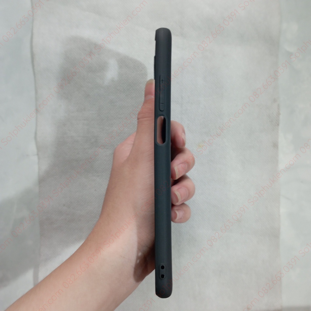 Ốp lưng Xiaomi K30 dẻo đen trơn, dẻo trong đục chống ố có viền gồ bảo vệ camera