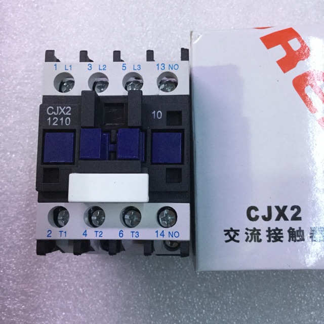 [Mã ELFLASH5 giảm 20K đơn 50K] Công tắc khởi động từ CJX2-1210-220 v-380 v