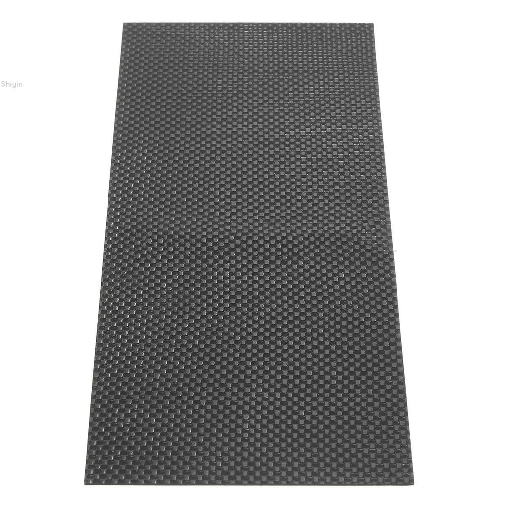 Tấm sợi carbon đa năng màu đen 100 * 250 * 1mm