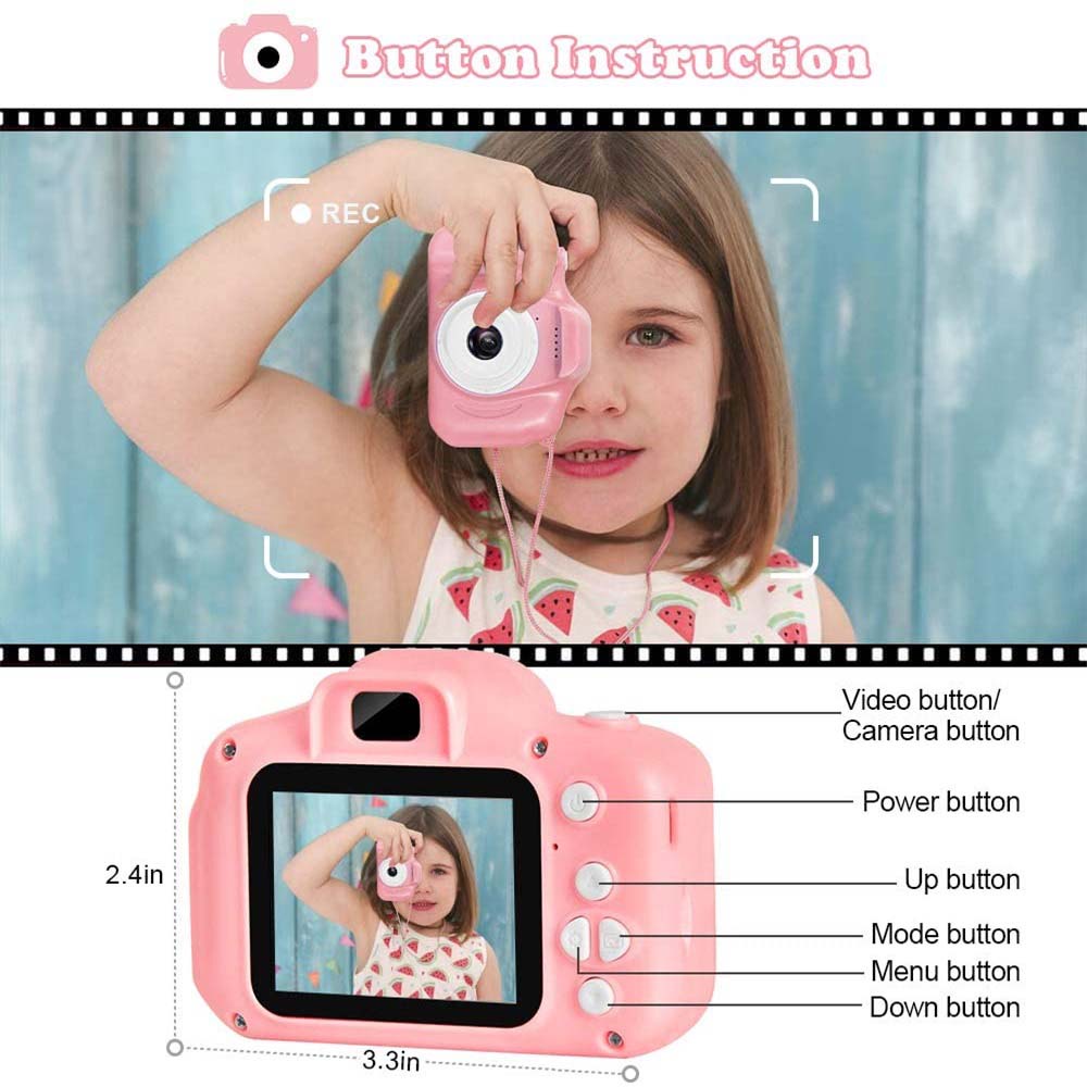 Children's Camera Children's Digital Camera Toys Suitable for Girls Boys Children's Gifts | BigBuy360 - bigbuy360.vn