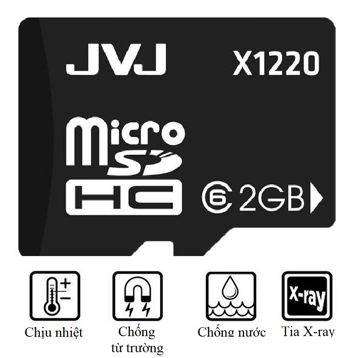 Thẻ nhớ 2G JVJ C10 tốc độ cao microSDHC