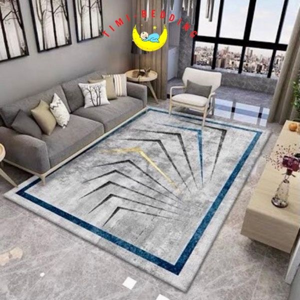 Thảm panama lông cừu trải sàn phòng khách, phòng ngủ kích thước 1,6mx2,3m – Timibedding