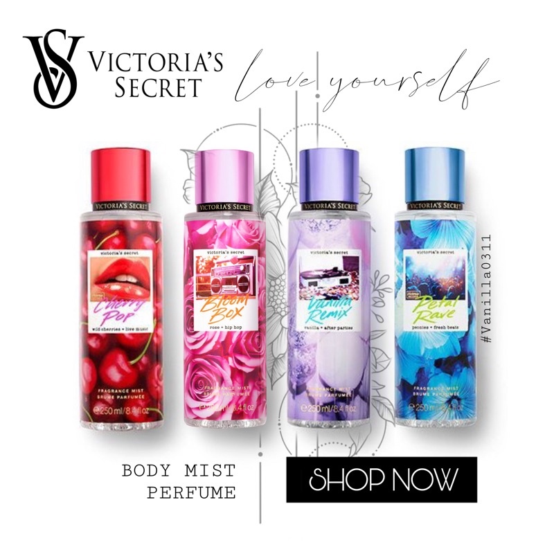 Xịt Dưỡng Thể Body Mist Victoria’S Secret Victoria’s Secret - CHERRY POP 30ml/50ml/100ml 🌟 Free Ship 🌟