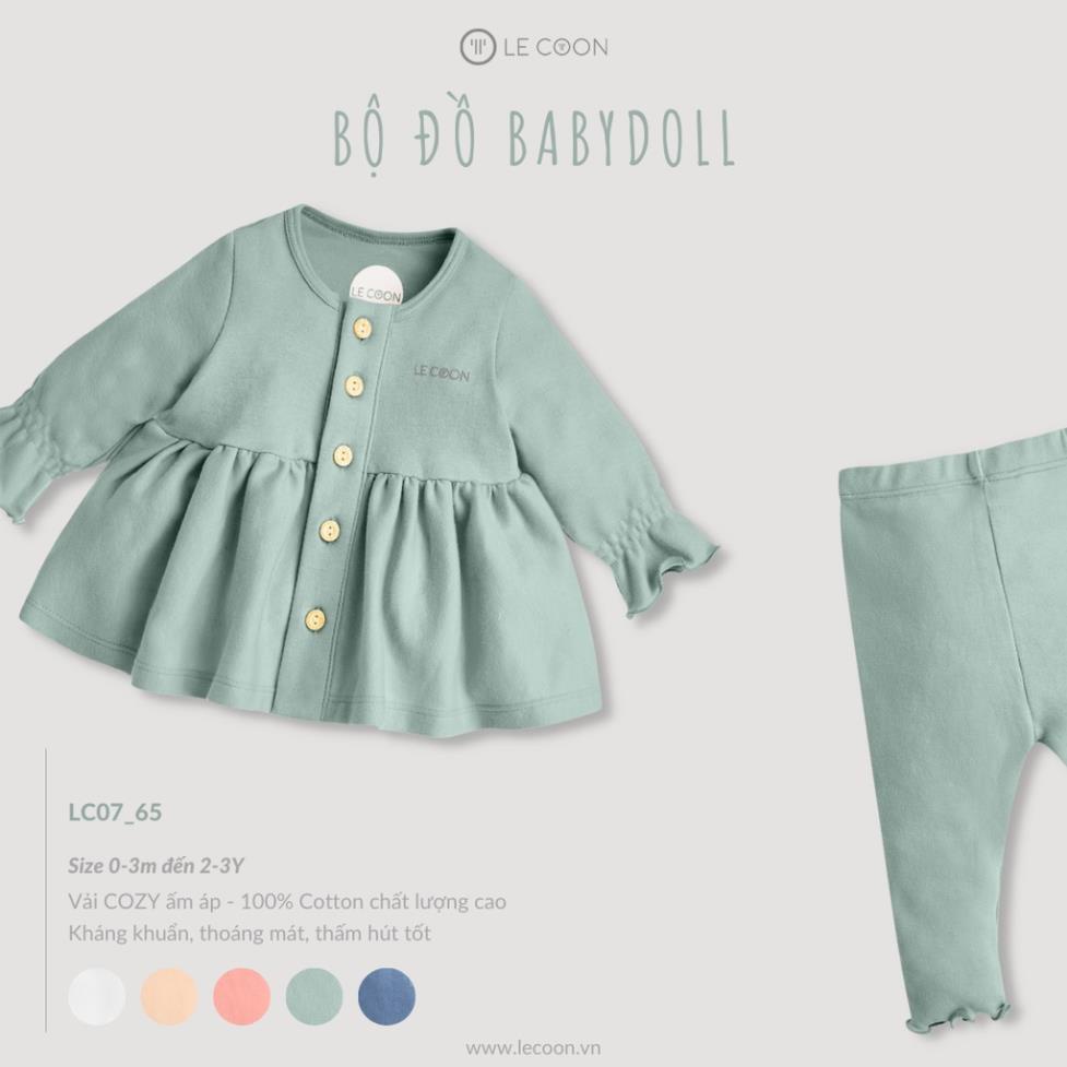 Le coon LC0765 Bộ quần áo bé gái Lecoon Baby Doll LC0765 AW2021